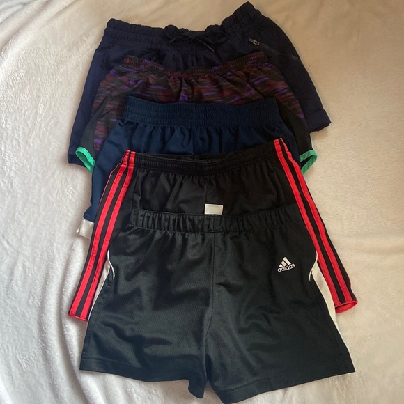 adidas Pants - Bundle Of 5 Pair Size S Shorts NIKE 3-ADIDAS CHAMPION (some spots) Tangerine